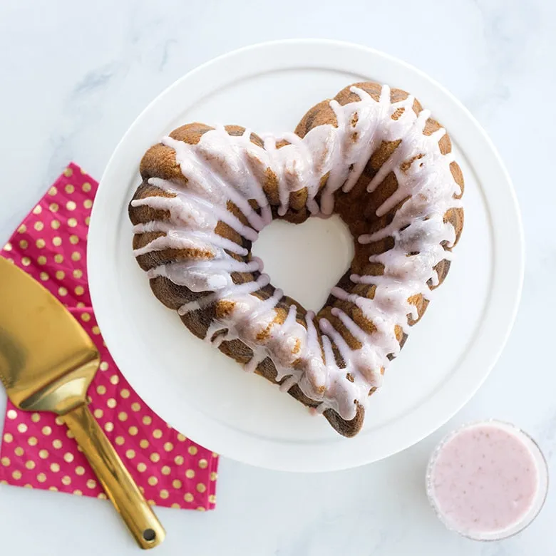 Bundt Pan Heart 10in Nordic Ware