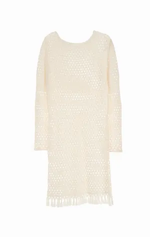 Crochet Full Sleeve Dress