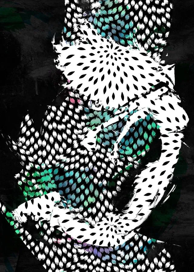 Dancer 1 Pattern Print