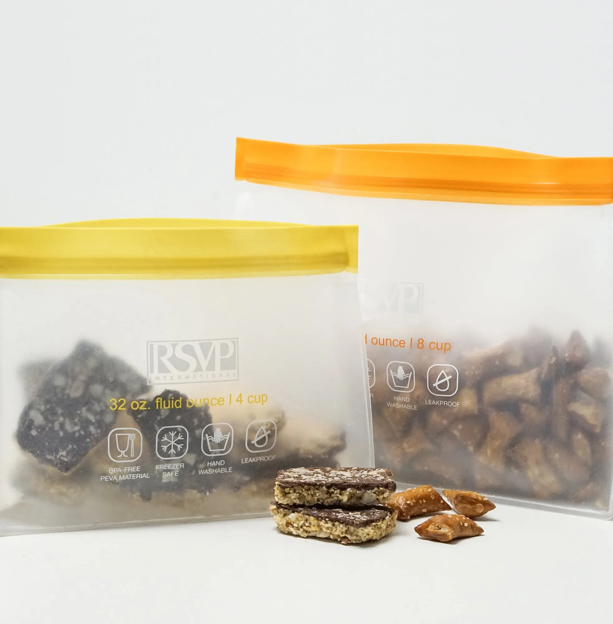 Eco Stand-N-Seal Bag Set Of 2