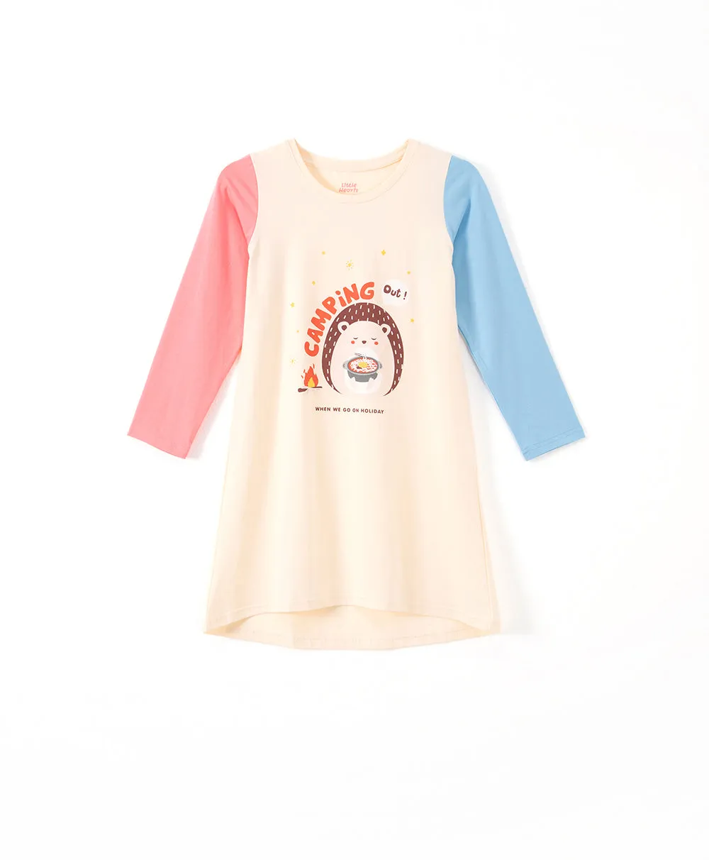 Junior Let's go Camping Sleep Dress