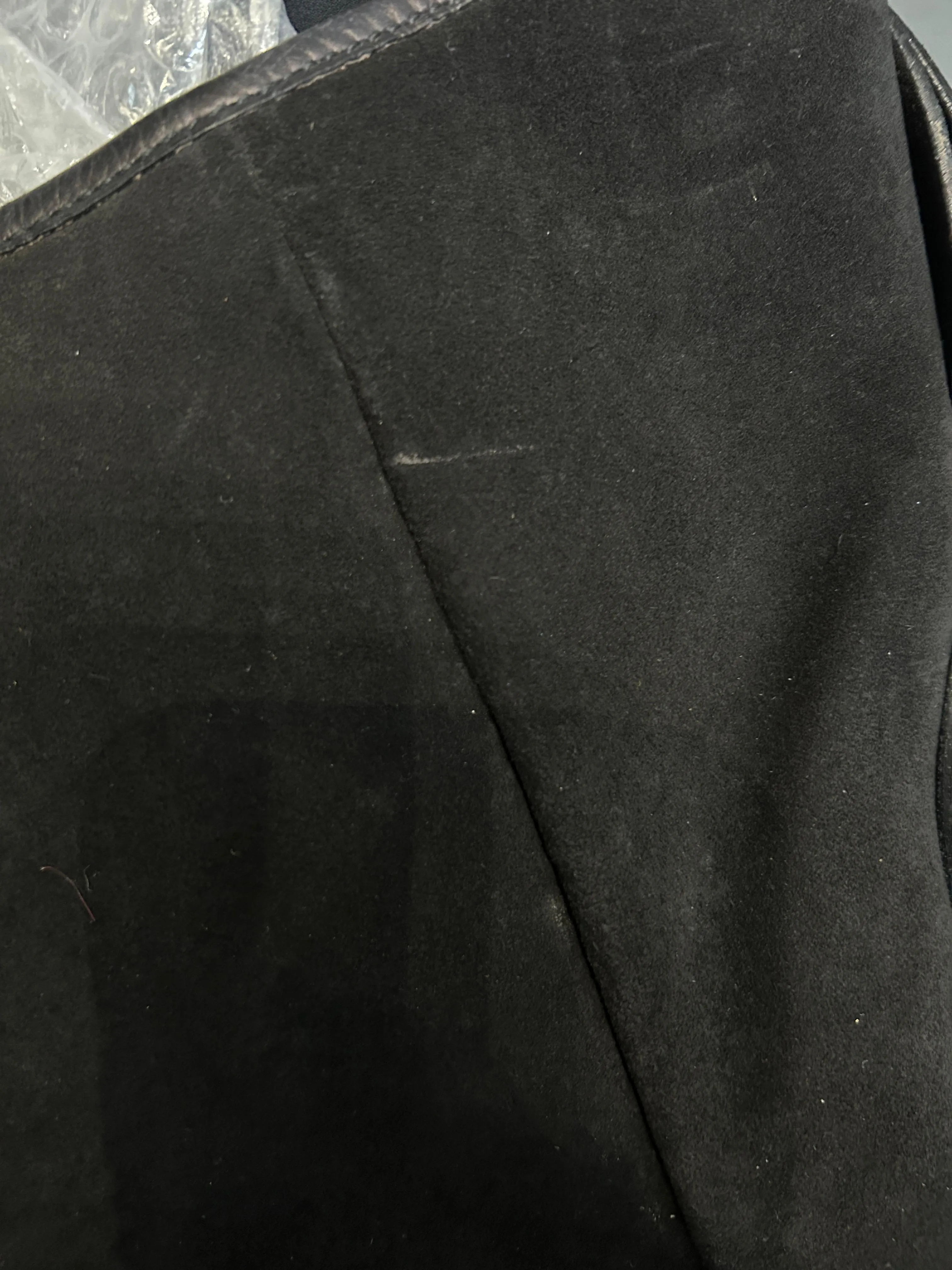 Mombasa Black Suede Bag