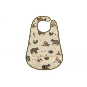 nobodinoz Get Ready Waterproof Bib 30x43 Hippolyte