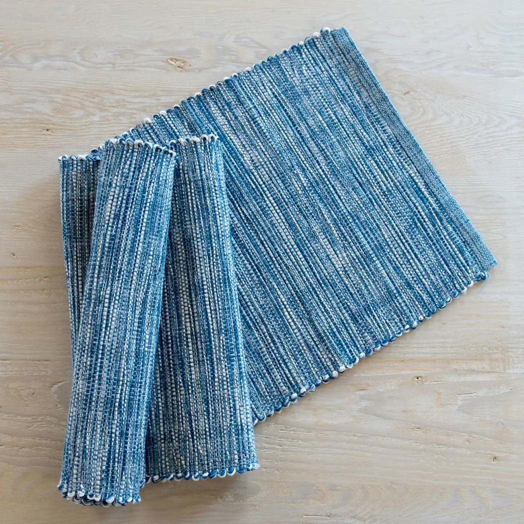 Storm Blue Table Runner