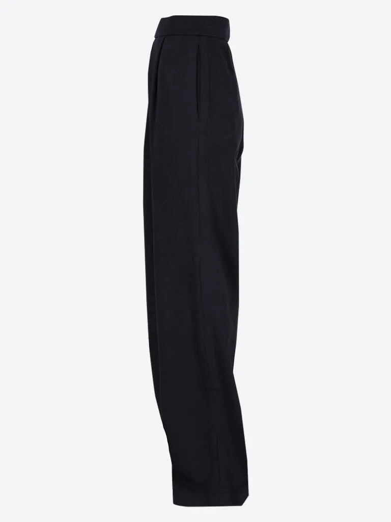 Sweatshirt pants with topstitch details