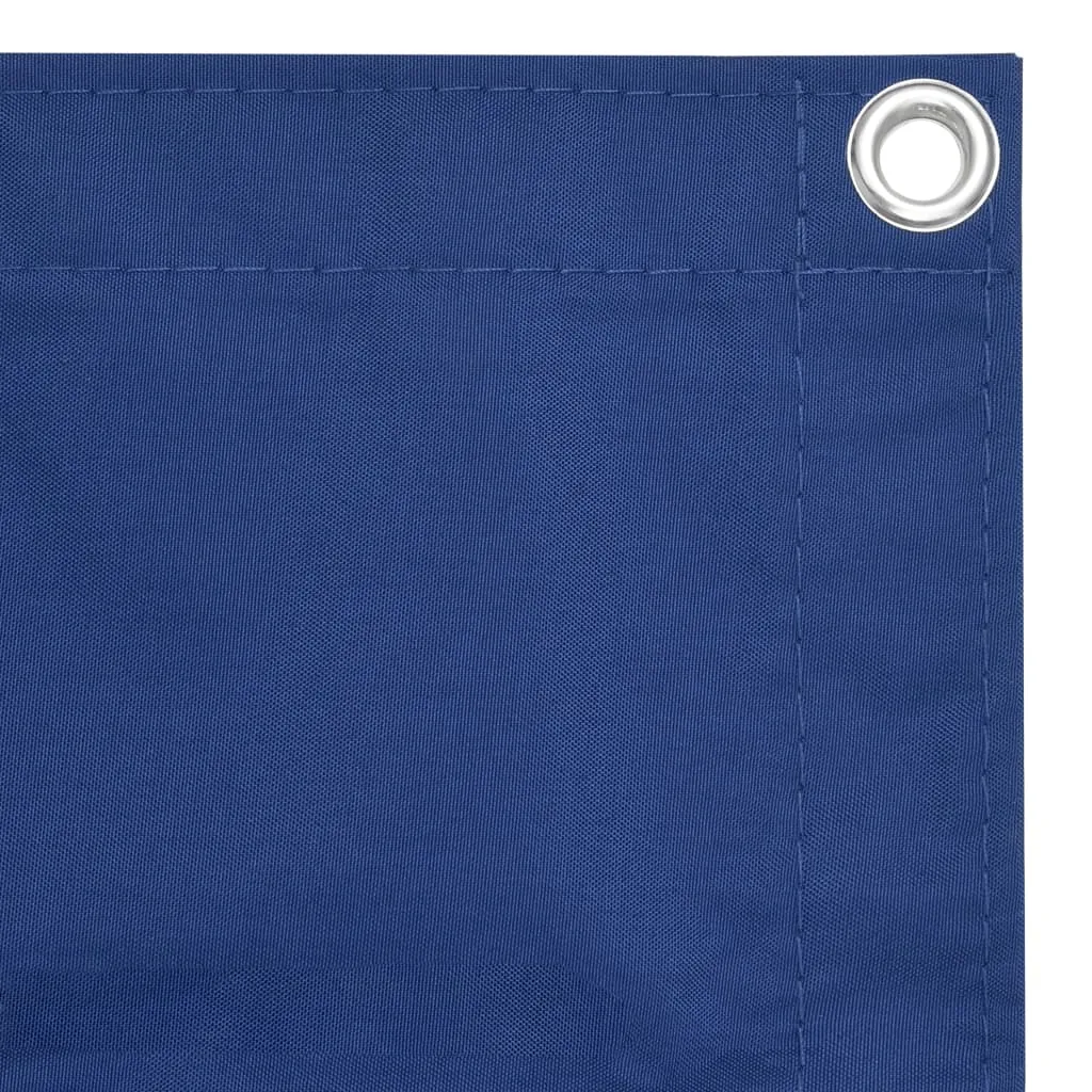 vidaXL Balcony Screen Blue 120x400 cm Oxford Fabric