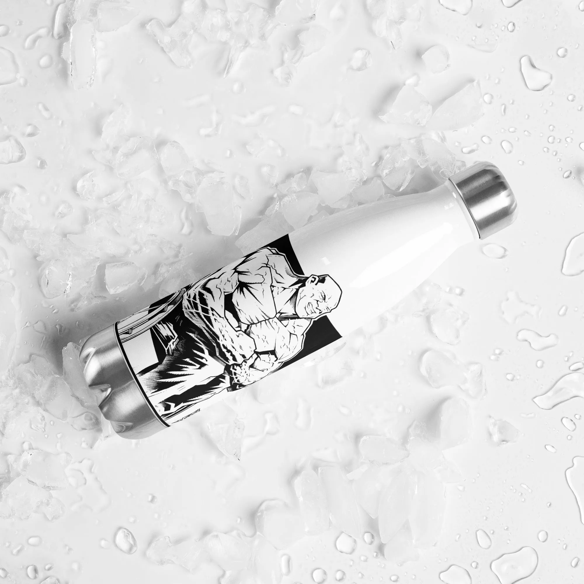 WCBB Design #3 Stainless Steel Water Bottle