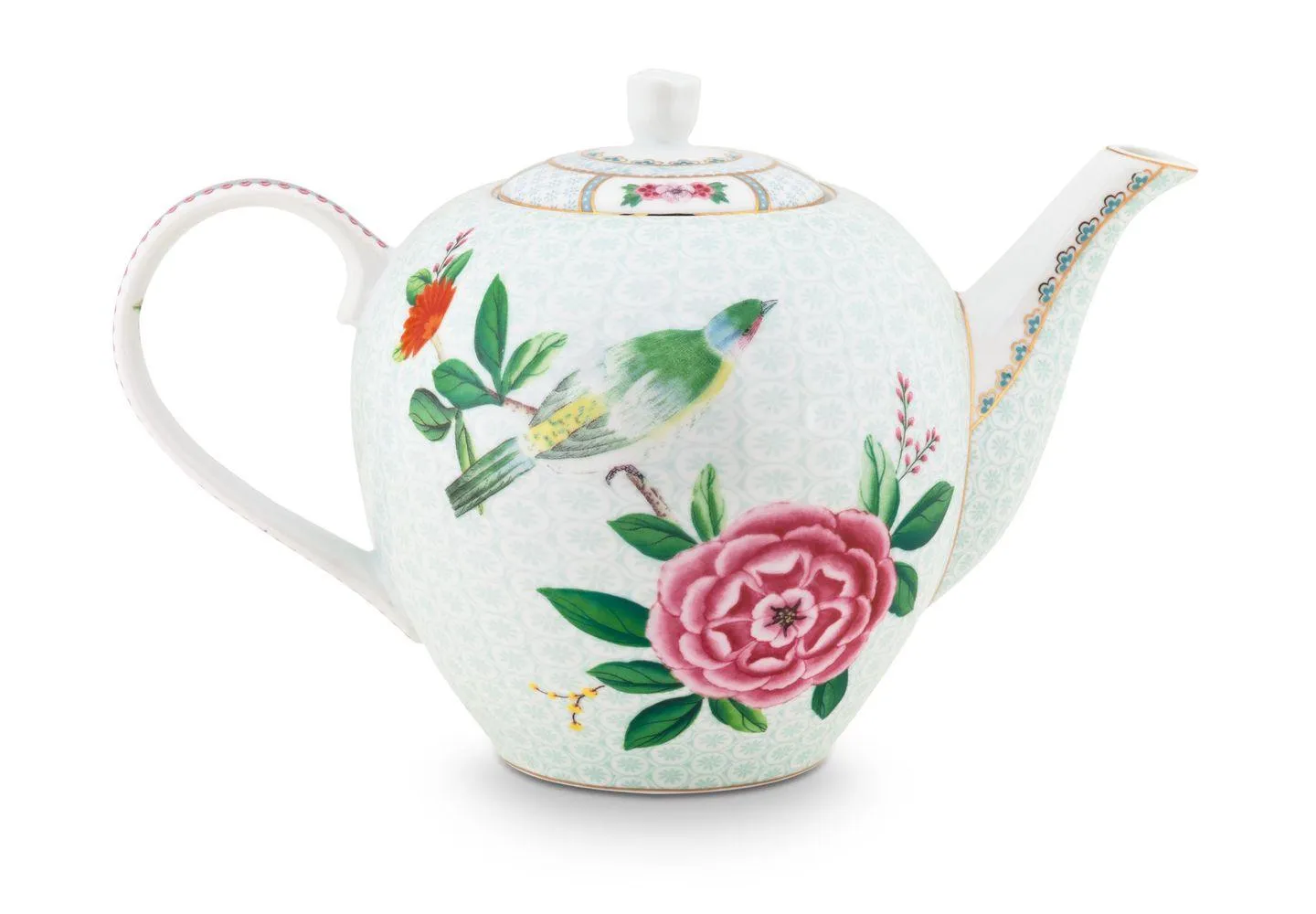 White Blushing Birds 1.6L Teapot by Pip Studio