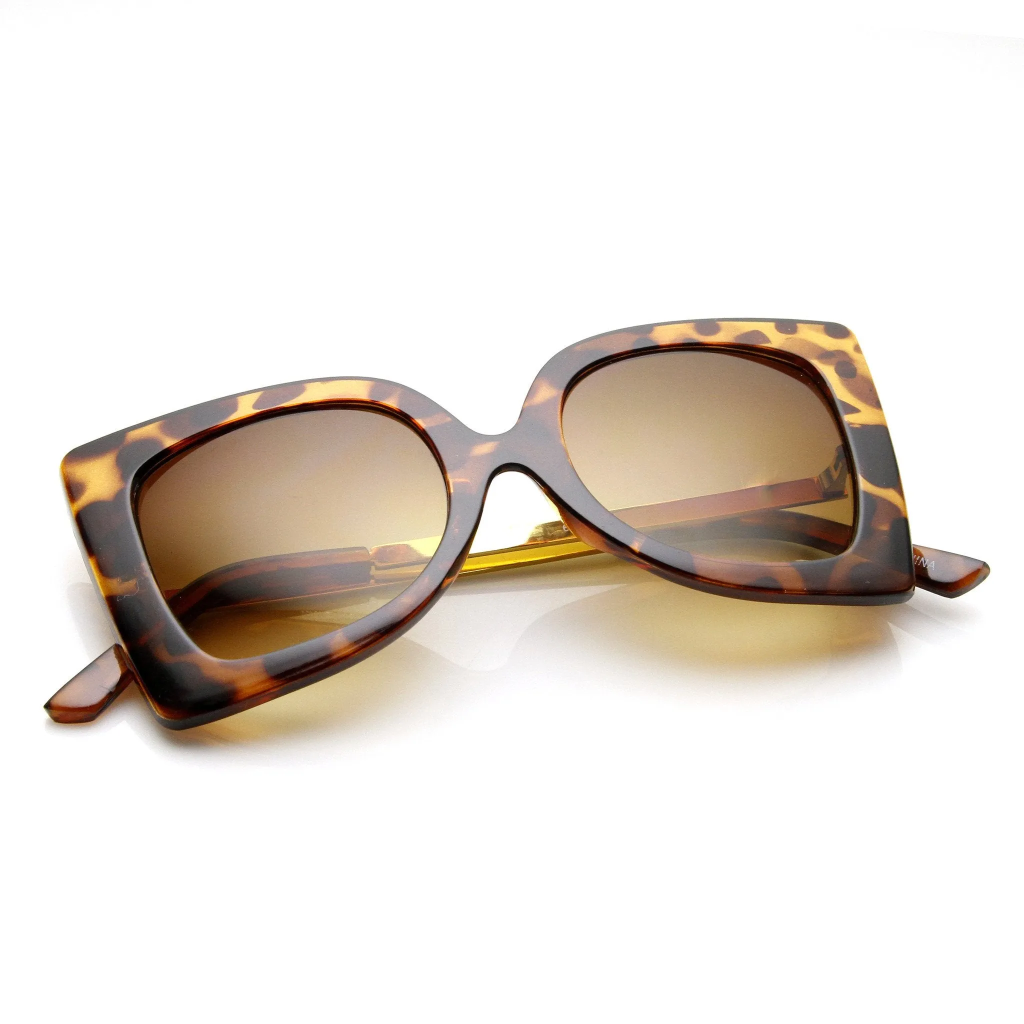 Womens Oversize Fashion Butterfly Shape Sunglasses 9225