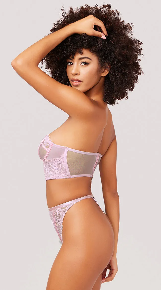 Yandy Stunning Longline Bra Set